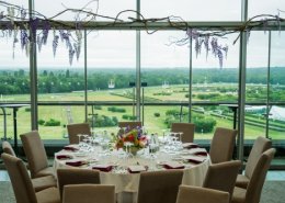 Royal Ascot Panoramic Restaurant Focus on View